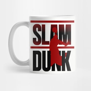 Slamdunk | Basketball | Black red Mug